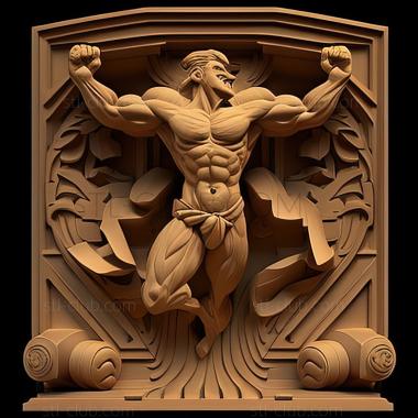 3D model Gymbaliar Gureggru of the Mysterious Gym (STL)